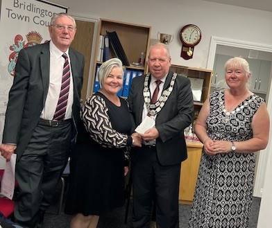 Trish Dobbs and Stuart Howarth from The Right Minds Peer Support Group